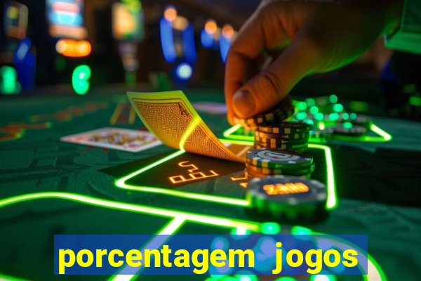 porcentagem jogos slots pg